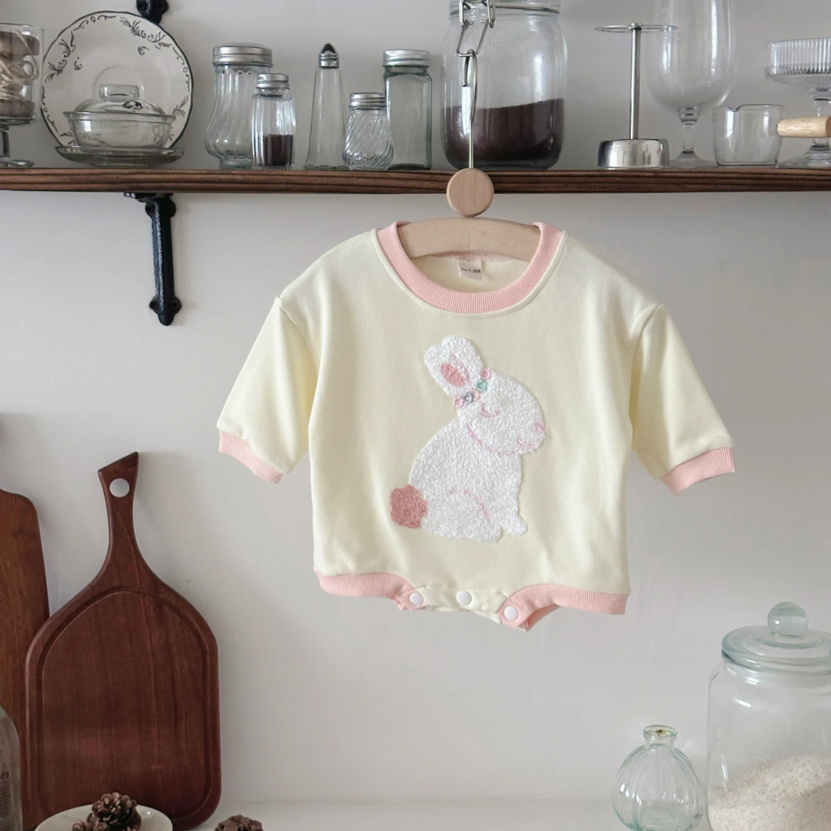 ชุดบอดี้สูทแขนยาวสำหรับเด็กทาร - Newborn Baby Girl Romper Floral บทวิจารณ์และราคา