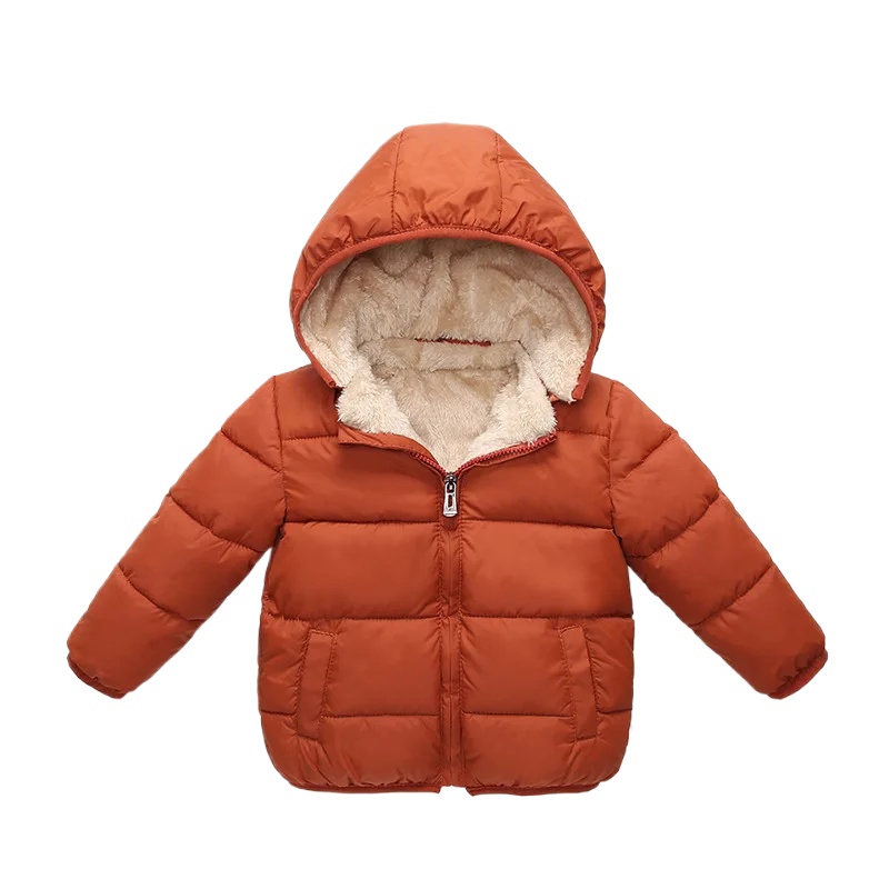 เสื้อโค้ทกันหนาวเด็กใหม่ ฤดูหน - Toddler Boy Winter Fleece Jacket บทวิจารณ์และราคา