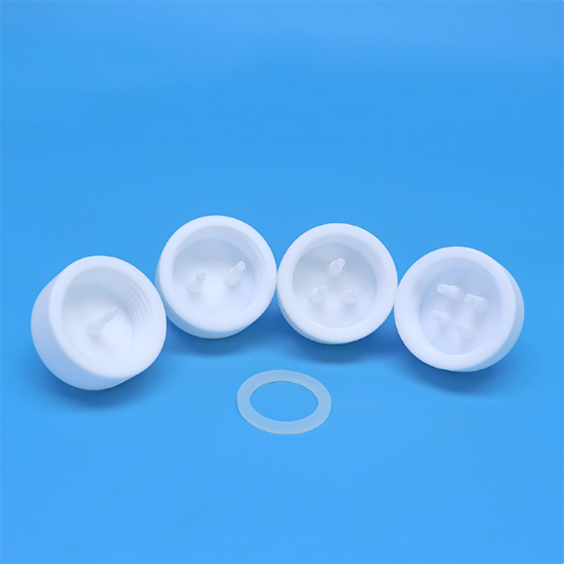 หัวป้อน PTFE แบบเต็ม GL45 ฝาขว - Feeding บทวิจารณ์และราคา