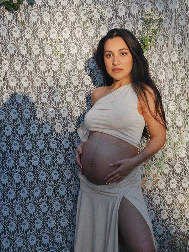 ชุดคลุมท้องแบบเปิดไหล่สำหรับถ่ - Maternity Wear บทวิจารณ์และราคา